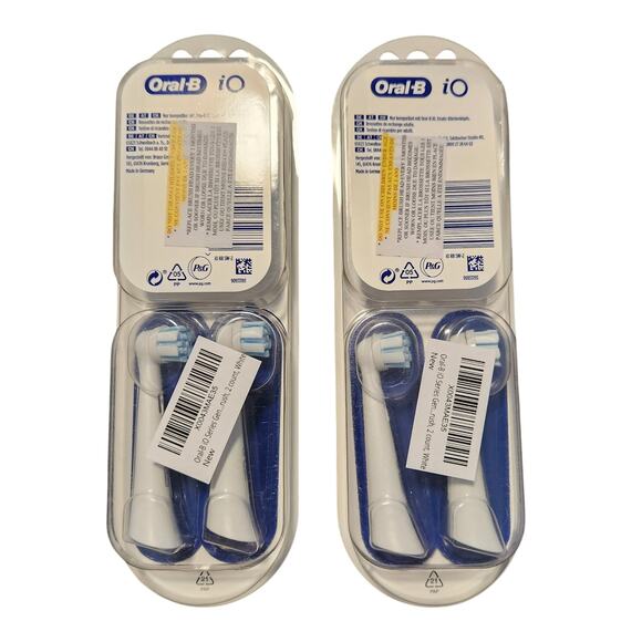Oral-B iO Series Gentle Care Electric Toothbrush Replacement Heads (2) 2-PACKS - Picture 2 of 4
